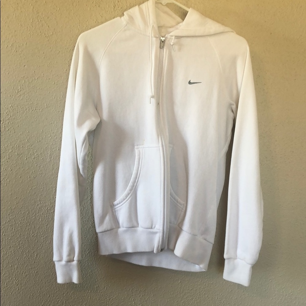 White Nike Sweatshirt